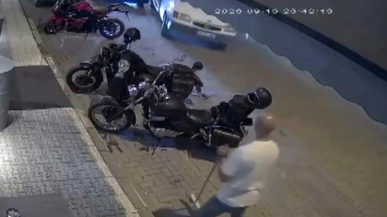 Isparta'da esnafın mucizevi kurtuluşu: Üzerine gelen kamyoneti son anda fark etti