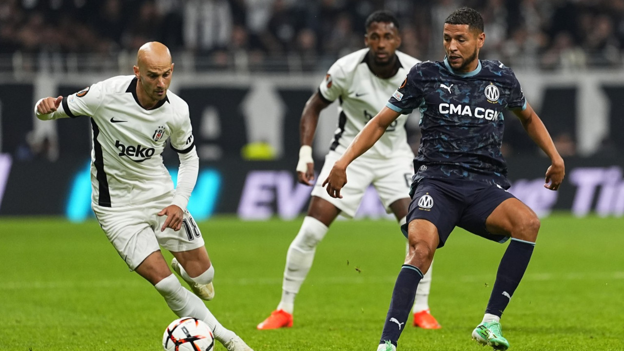 Beşiktaş, Avrupa'ya fırtına gibi başladı: Marsilya'yı 4-1'le geçti