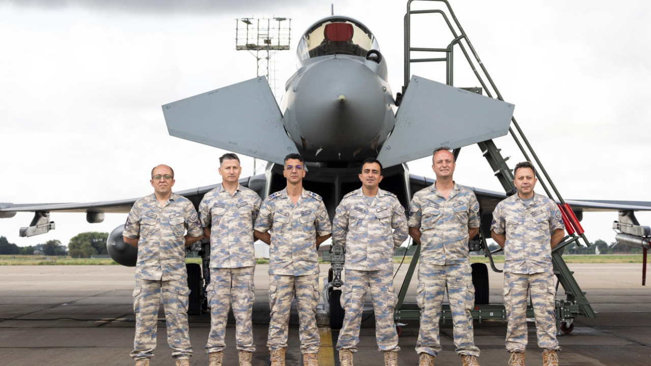 MSB: Eurofighter Typhoon tedarik projesi kapsamında İngiltere’de uçak bakım tesisleri incelendi