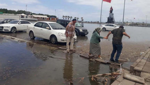 İskenderun yine sular altında kaldı