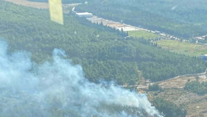 İzmir'de korkutan orman yangını