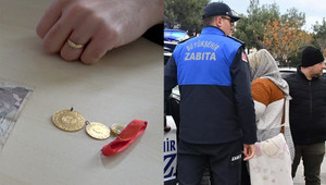 Dilencinin üzerinden tam, yarım ve çeyrek altın çıktı