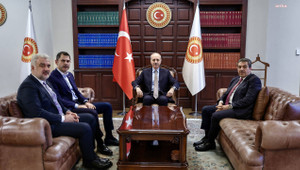 Numan Kurtulmuş, AK Parti'nin İstanbul heyeti ile görüştü