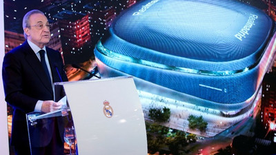 İşte Real Madrid stadının yeni hali