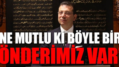 Ekrem İmamoğlu: Atatürk'e layık olmaya çalışacağız