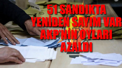 AKP'nin 'İstanbul'da oylar yeniden sayılsın' talebini YSK reddetti!