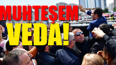 Beylikdüzü, Ekrem İmamoğlu'nu İBB'ye uğurladı