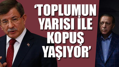 Davutoğlu'ndan AKP'ye sert uyarılar!