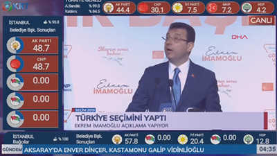 Ekrem İmamoğlu: 27 bin 919 oy farkıyla öndeyim