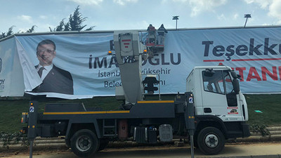 Ekrem İmamoğlu'ndan İstanbul’a teşekkür pankartları