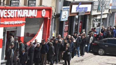 Et ve Süt Kurumu önünde 'ucuz et' kuyruğu