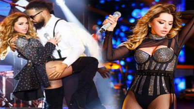 Hadise cesur kostümüyle nefesleri kesti