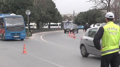 İstanbul'da bu yollar çift yönlü trafiğe kapatıldı