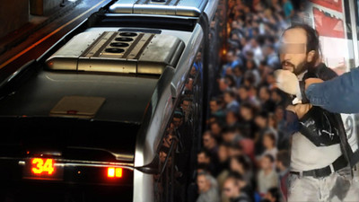 İfadesinde 'Altıma kaçırdım' diyen metrobüs sapığı tutuklandı
