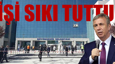 Mansur Yavaş'ın ilk icraatı!