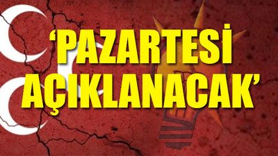 MHP'den Erdoğan ve AKP'ye şok! 'Cumhur İttifakı bitiyor'