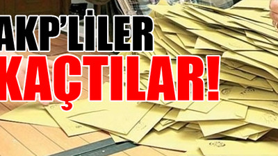 Seçim Kurulu aradı ama AKP ve MHP yetkilileri ortada yok!