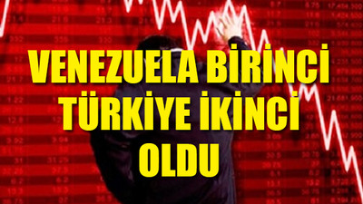 Türkiye'nin serveti eridi!