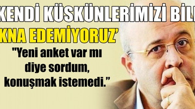 AKP'li yönetici: Seçimi bugün yapsak yine İmamoğlu kazanır