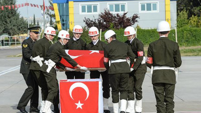 Azez şehidi Yüzbaşı Özdemir için uğurlama töreni