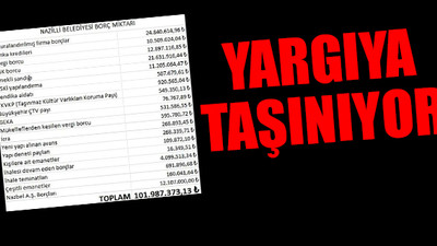 Belediye yatak çarşafı almış!