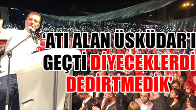 Ekrem İmamoğlu: O zaman Anayasa da şaibeli Cumhurbaşkanı da...