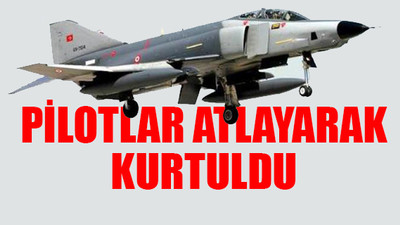 F-4 savaş uçağı arıza yaptı