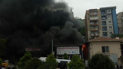 İzmir'de korkutan yangın