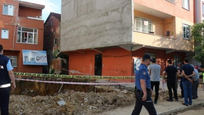 Sancaktepe'de 4 katlı binada çökme
