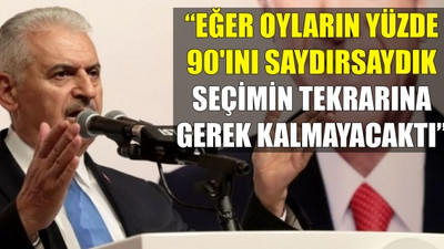 Yıldırım: Bir mağdur varsa benim, bizim oylarımız çalındı