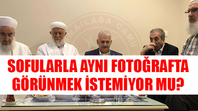 Yıldırım, İsmailağa cemaatini ziyaret etti, İsmil Saymaz'dan kritik sorular geldi