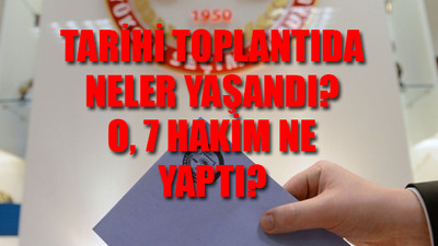 YSK'da İstanbul seçimlerini iptal eden 7 hakimin 'ince' hesabı