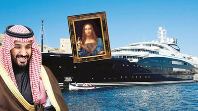 450 milyon dolarlık tablo Selman'ın yatında çıktı!