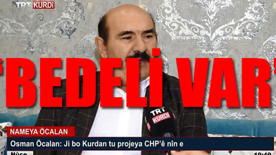 AKP'den de TRT'ye Osman Öcalan tepkisi