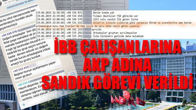 AKP'den İstanbul Seçimi'nde bir skandal daha...