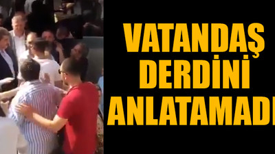 AKP'li Başkan '8 aydır iş bulamıyorum' diyen vatandaşı kovdu, korumaları darp etti!