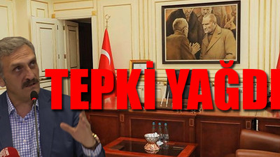 AKP'li vekil Atatürk tablosundan rahatsız oldu