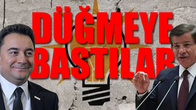 AKP parçalanıyor...