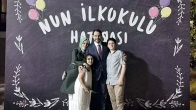 Albayrak'ın aile fotoğrafına sert tepki