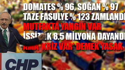 CHP Lideri 'ekonomik krizi' anlattı