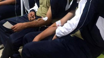 Çok sayıda asker 'zehirlenme' şüphesiyle hastaneye kaldırıldı