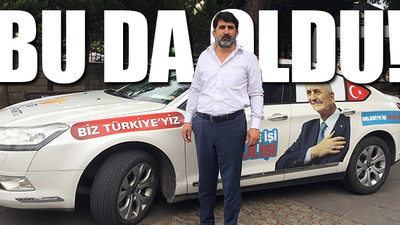 DSP adayı, Binali Yıldırım için sokak sokak geziyor