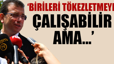 Ekrem İmamoğlu'ndan Binali Yıldırım'a flaş davet