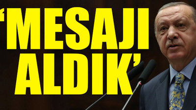 Erdoğan: Asıl seçimi biz kazandık
