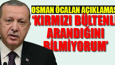 Erdoğan'dan S-400 yanıtı: Nedense bizim söylediğimize inanılmıyor