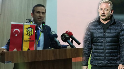 Evkur Yeni Malatyaspor'dan Sergen Yalçın açıklaması