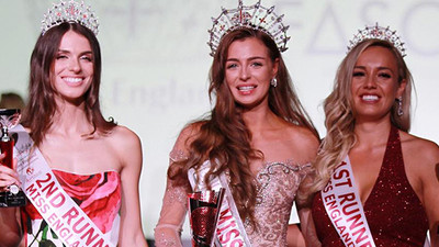 Güzellik yarışması Miss England'da "Çıplak Yüz Modeli" turu yapılacak