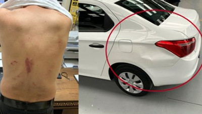 Havaalanında araç kiralama görevlisini linç ettiler