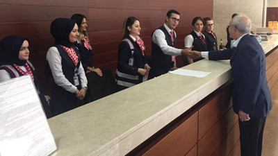 Havalimanı çalışanlarına 'Kılıçdaroğlu' sürprizi