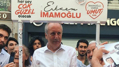 İnce, İmamoğlu'na destek için İstanbul'da